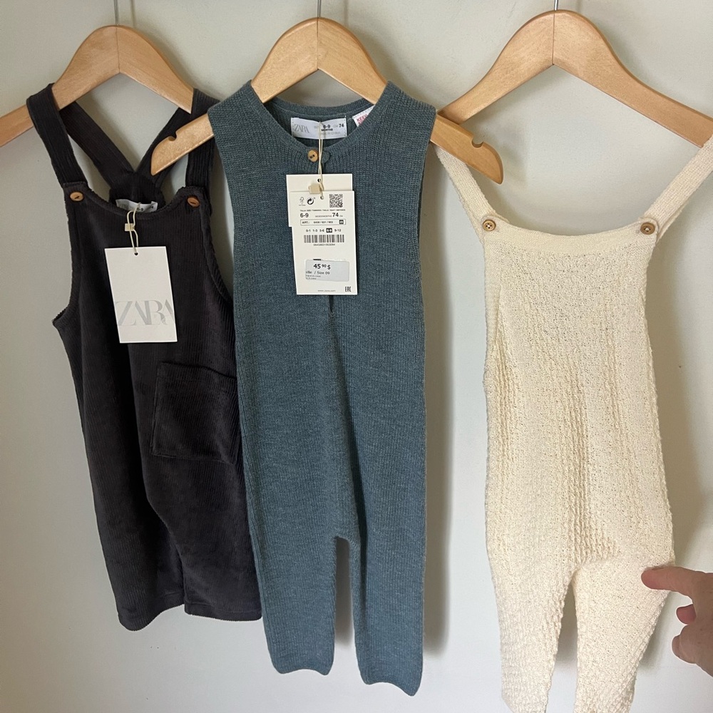 Zara baby overalls